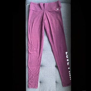 Pink Victoria’s Secret Yoga Tights